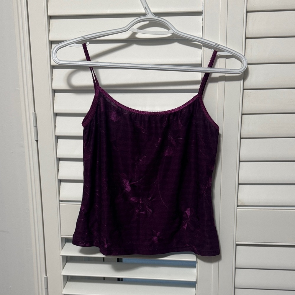 Y2K Purple Arianne Camisole Top